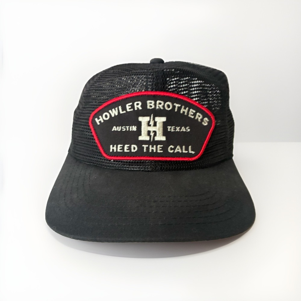 Howler Brothers Men's Adjustable SnapBack Black Feedstore Trucker Hat